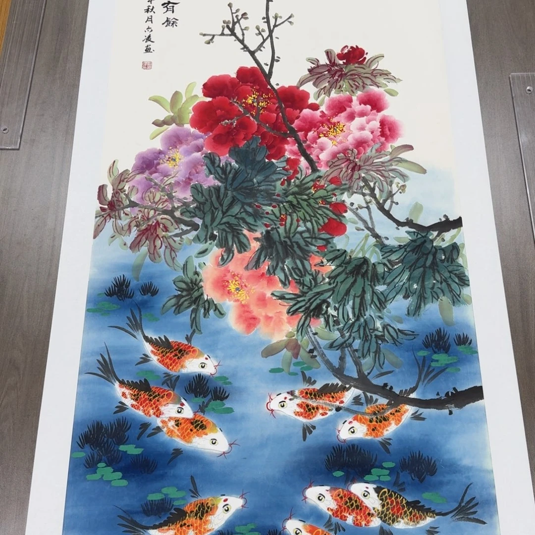 国画花鸟山水国画作品