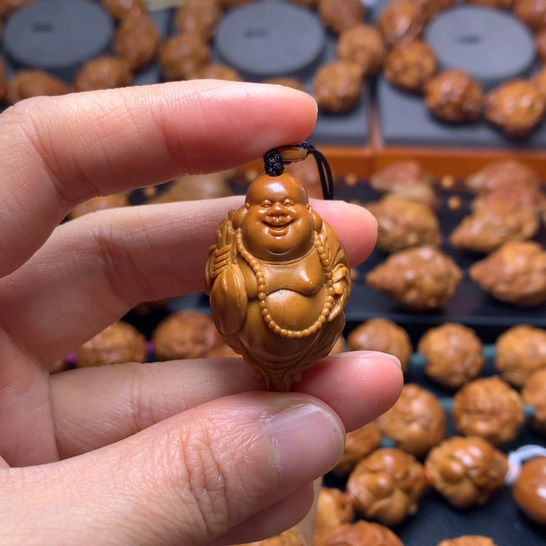 橄榄核手串/手链单籽弥勒