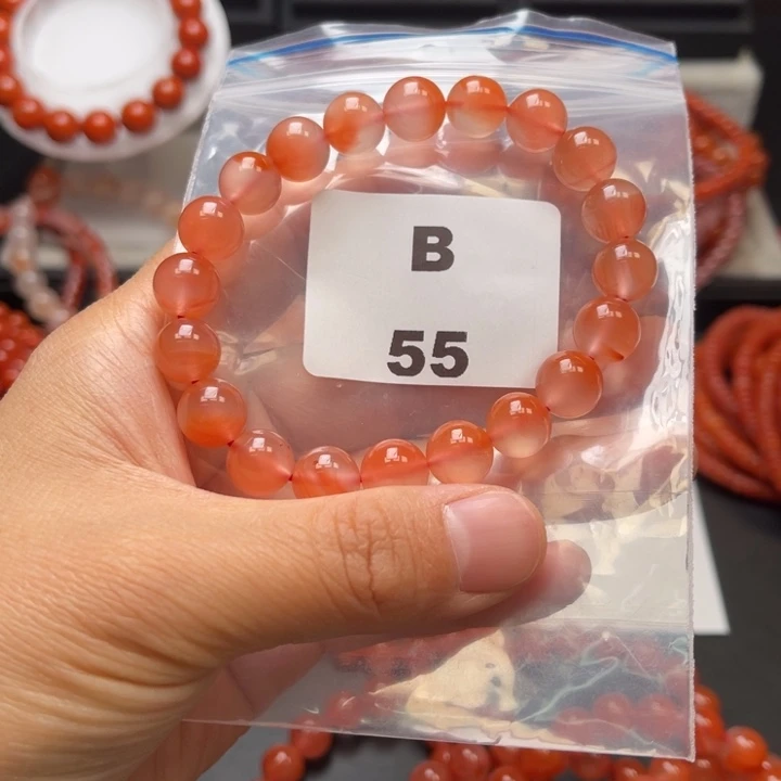 未镶嵌多样性发货默认微瑕称重9m m南红玛瑙