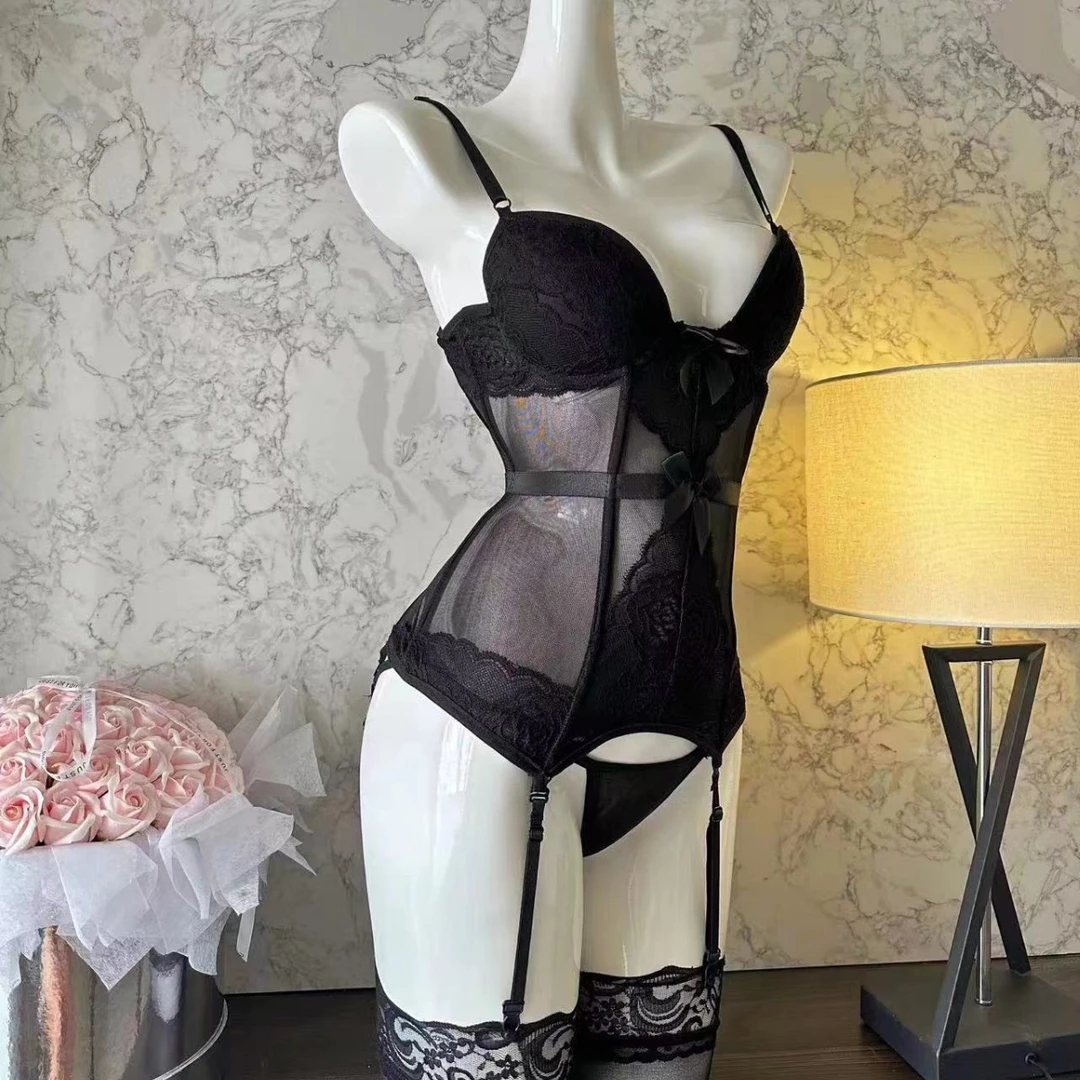 【身藏BLUE】束身鱼骨性感连体衣