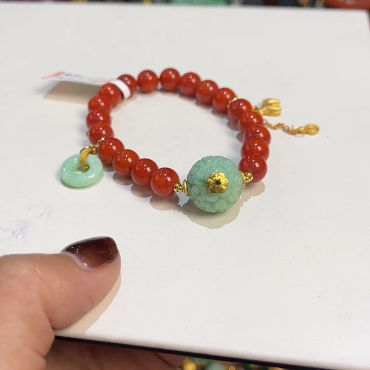 翡翠未镶嵌手链福利