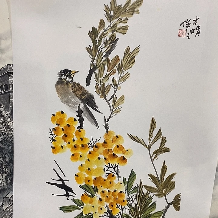 国画手写手绘作品6