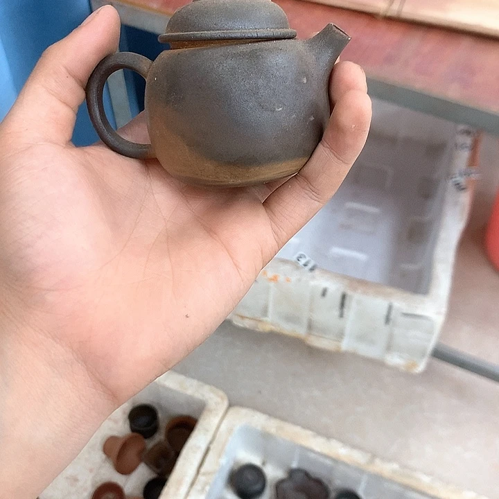 茶壶紫砂刀**雨坭兴陶柴烧