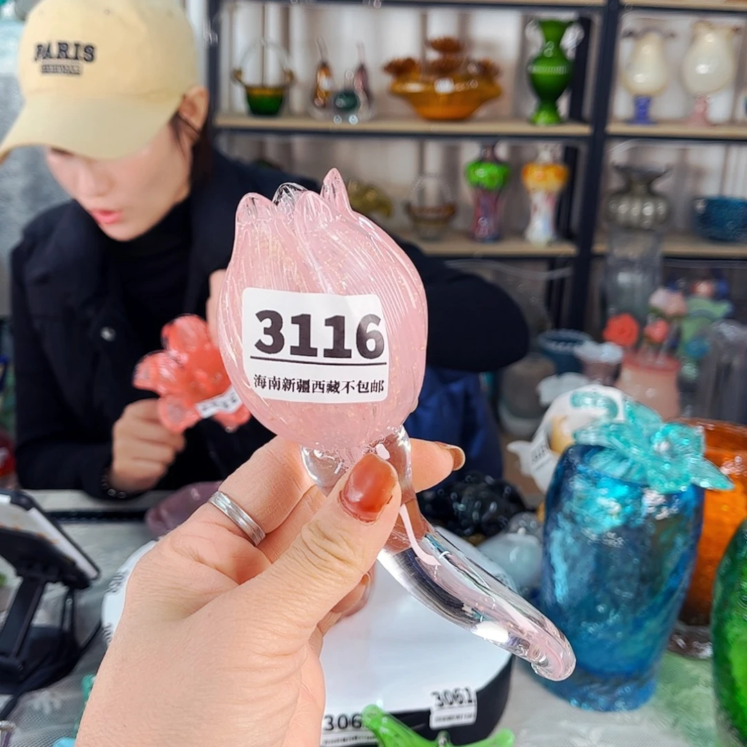 莉****夜光花头3116 家悦琉璃工艺品特