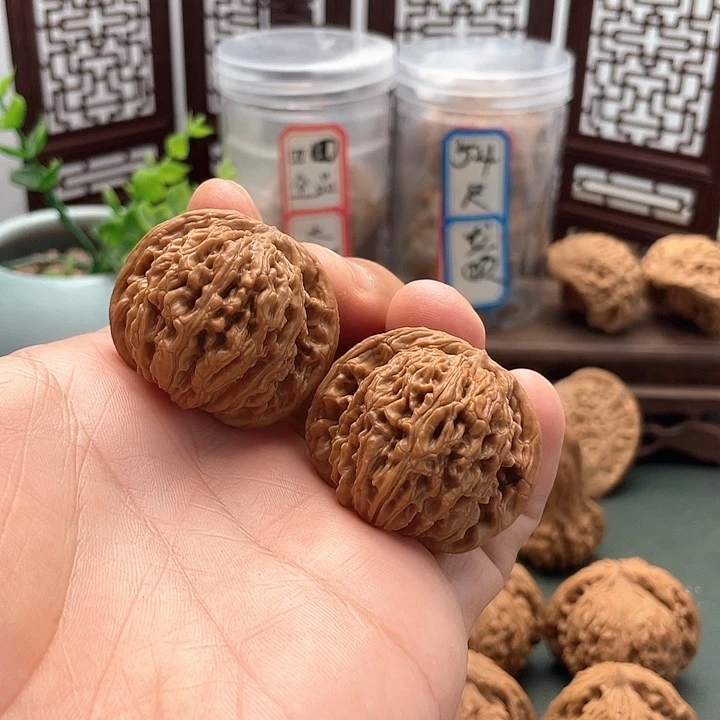 H***_文玩核桃吊坠四座楼