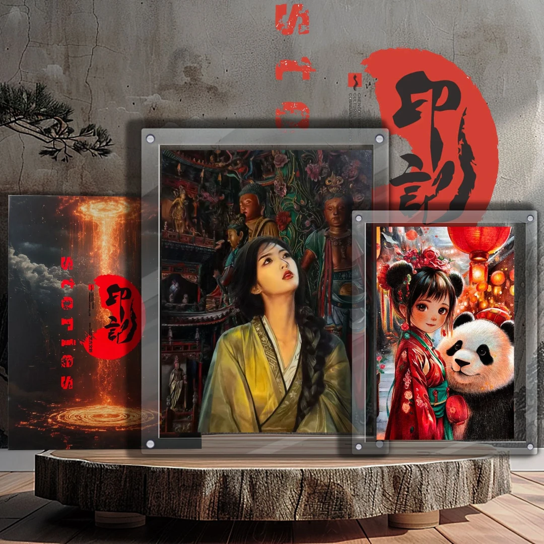 艺方文创古风【印记】系列手绘收藏卡（默认代拆）