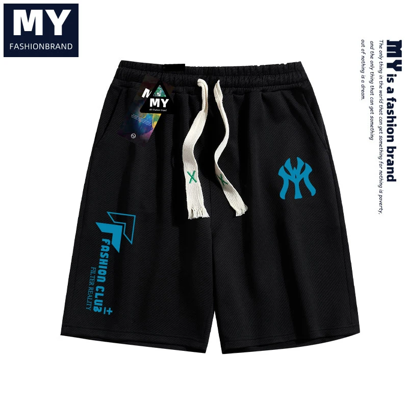 ins短裤裤子潮流夏季外穿速干短裤男士休闲裤潮