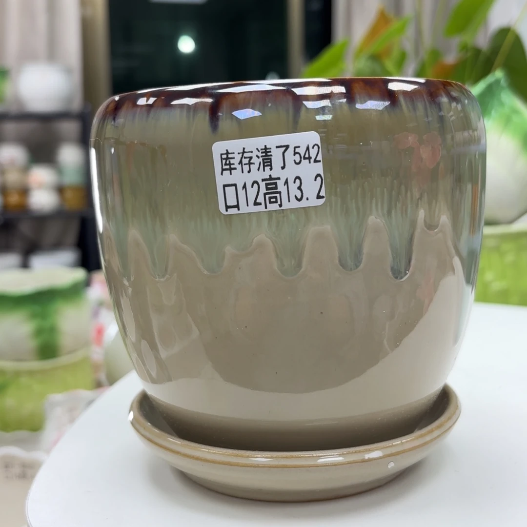 @夏西陶瓷花盆@@5532