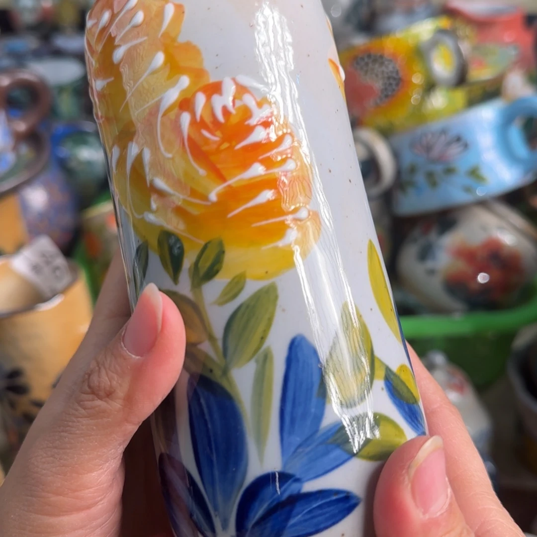 景德镇釉下彩陶瓷微瑕69
