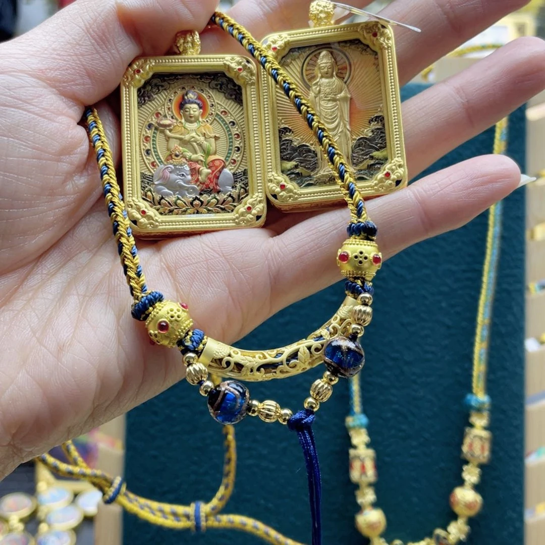 吊坠粉****静唐卡的制作方法与技巧第二