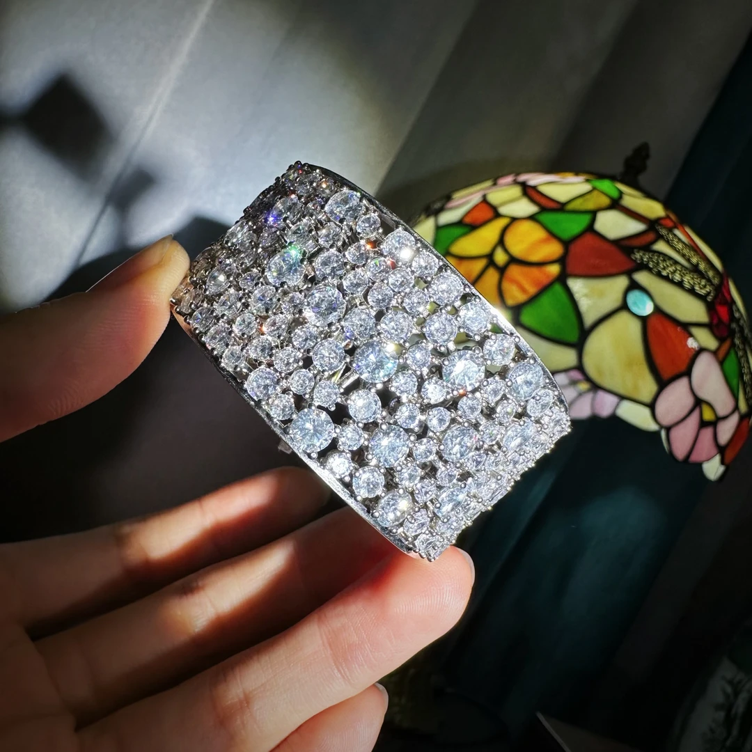 D705满天星超闪满钻手镯