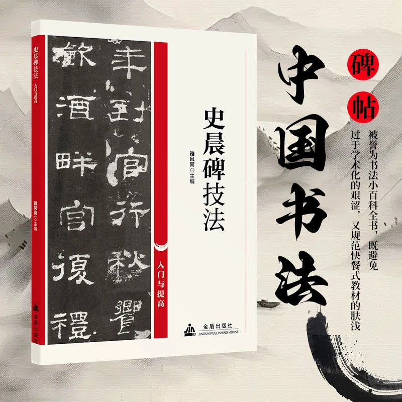 史晨碑技法书法入门教程含鉴赏临摹适合初学者的教材书籍