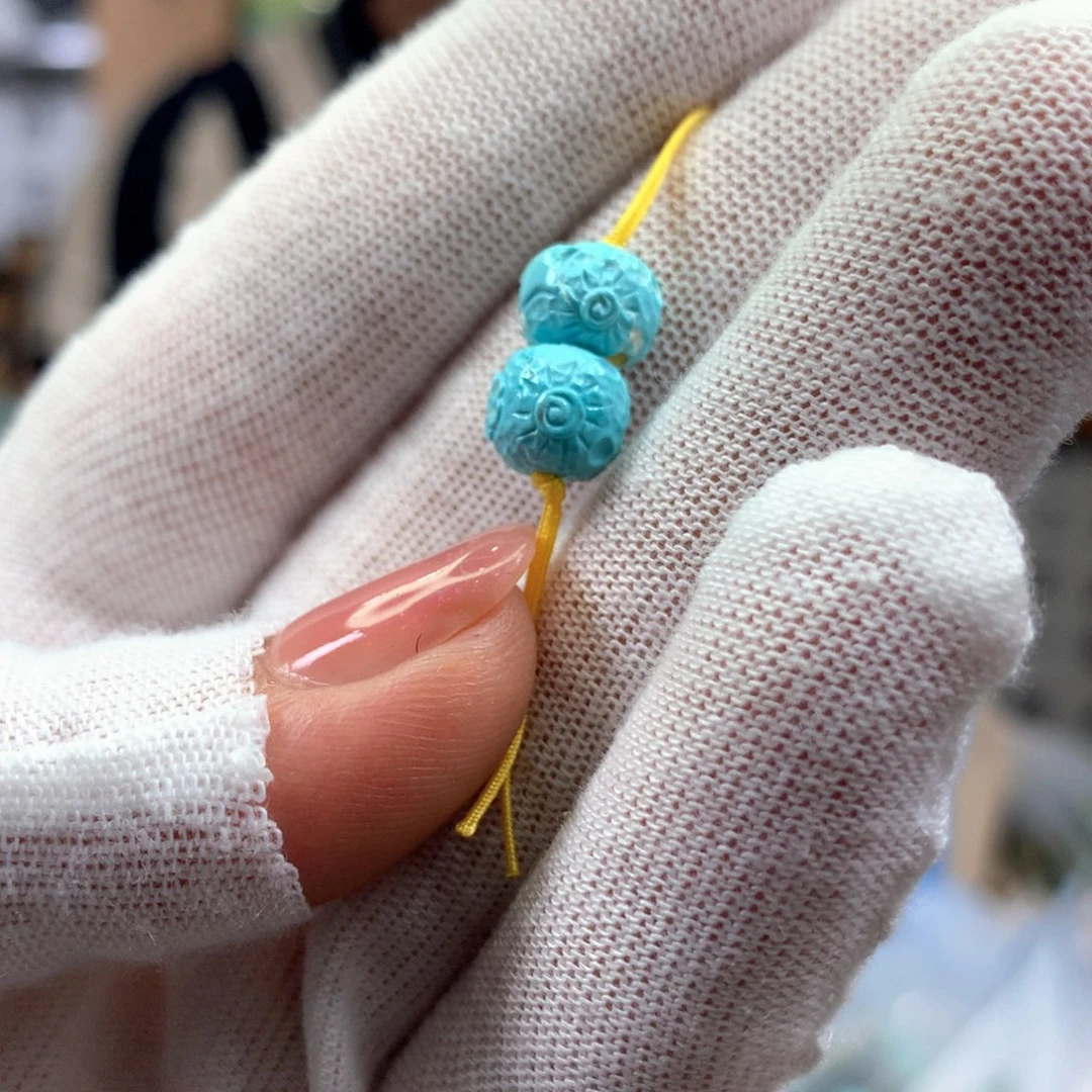 绿松石未镶嵌挂件