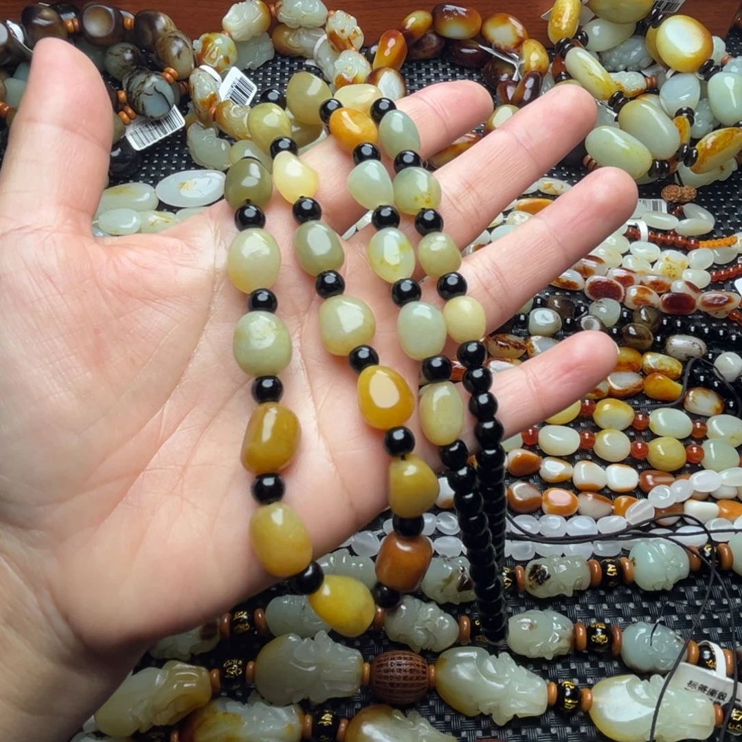 和田玉手链未镶嵌