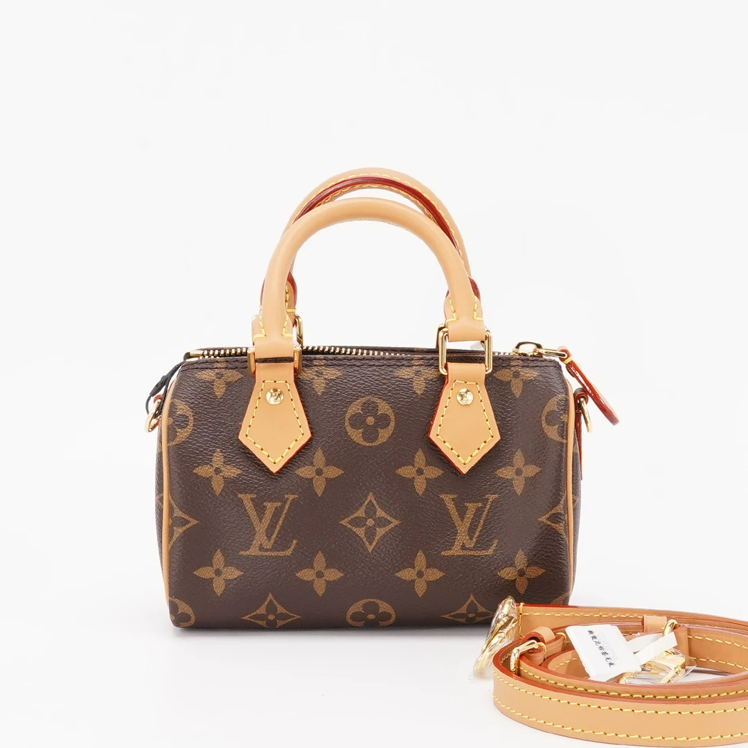 全新未使用 LouisVuitton/路易威登 【一号店】speedynano包/BG2200