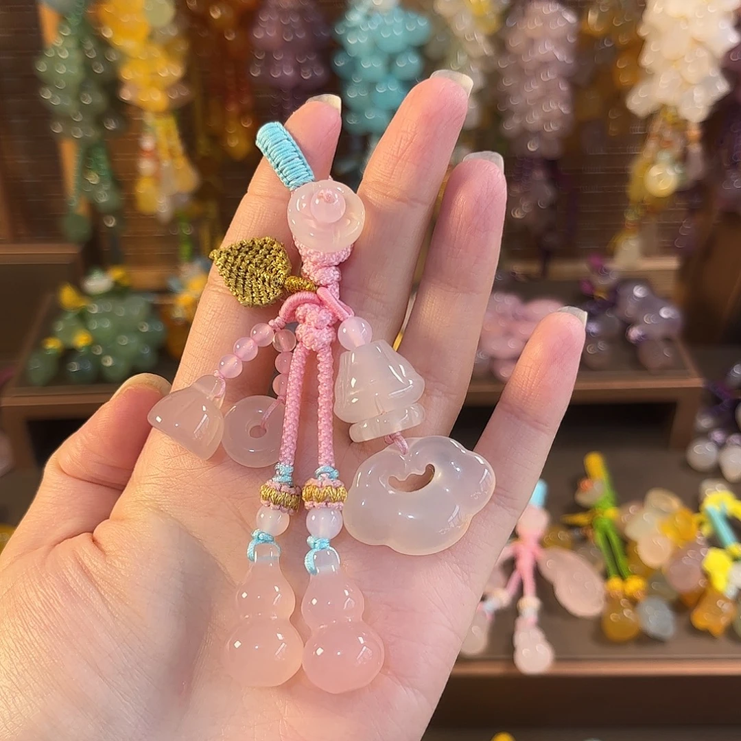 玛瑙/玉髓未镶嵌车挂