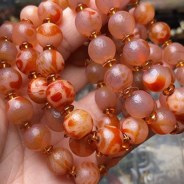 玛瑙/玉髓未镶嵌手链发一条