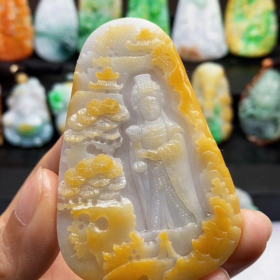 未镶嵌定制翡翠翡翠A货一物一证