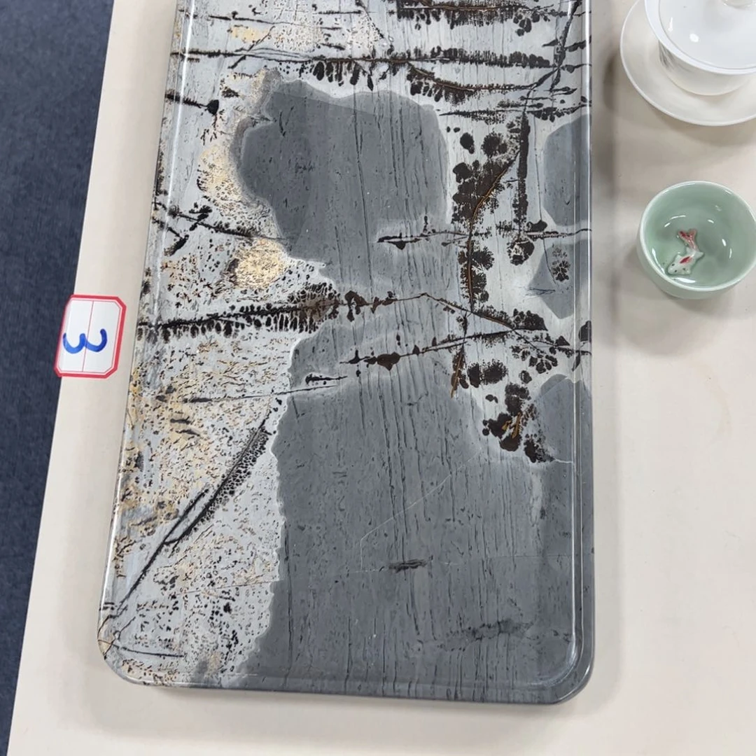 广西石巴*天然国画石干泡台