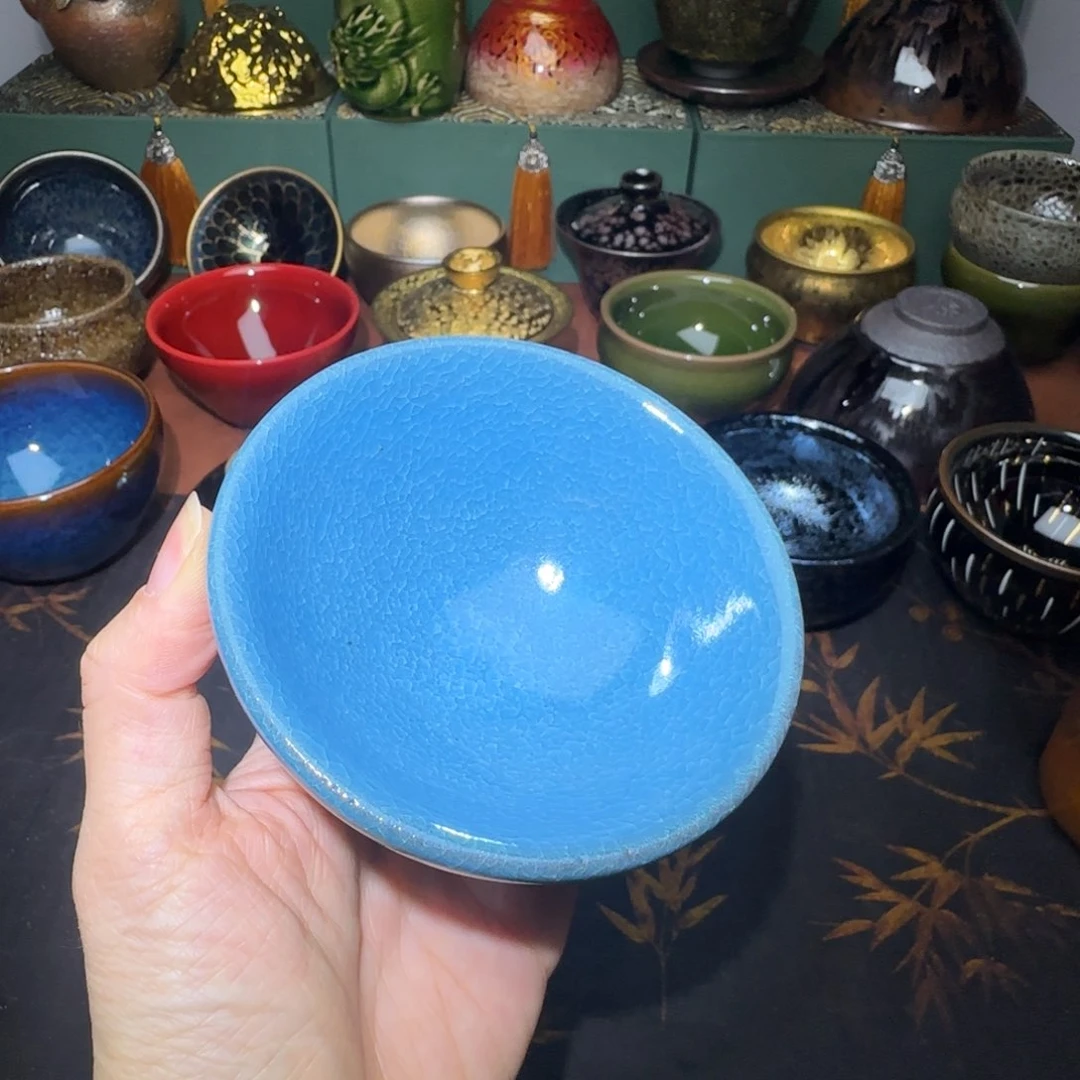 茶盏微瑕建盏，介意勿拍