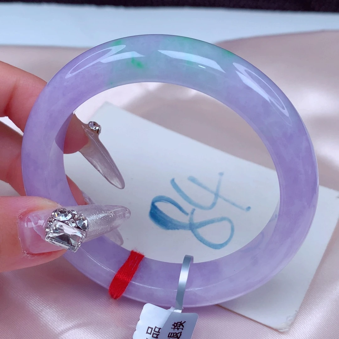 翡翠手镯未镶嵌天然缅甸翡翠A货手镯