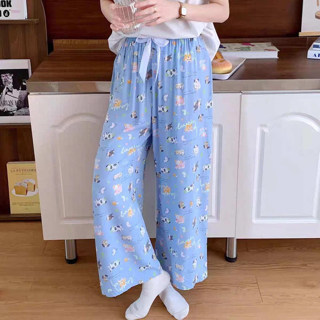 鑫悦女士棉绸睡裤