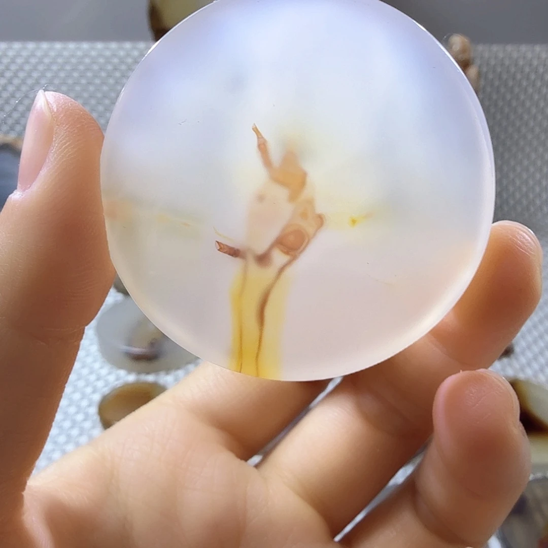 一***）玛瑙/玉髓未镶嵌吊坠(不含链)