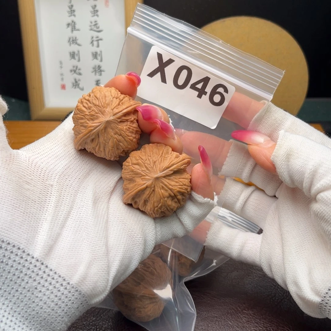 文玩核桃把件39磨盘x 046