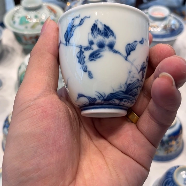 景德镇陶瓷杯子的