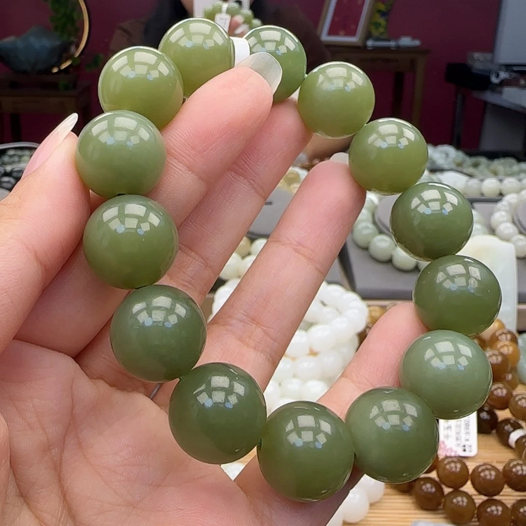 和田玉手链未镶嵌