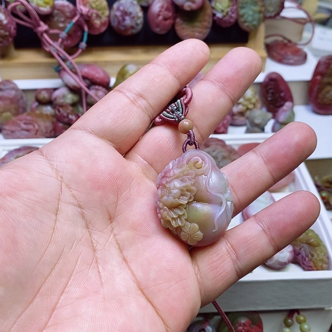 玛瑙/玉髓盐源玛瑙未镶嵌