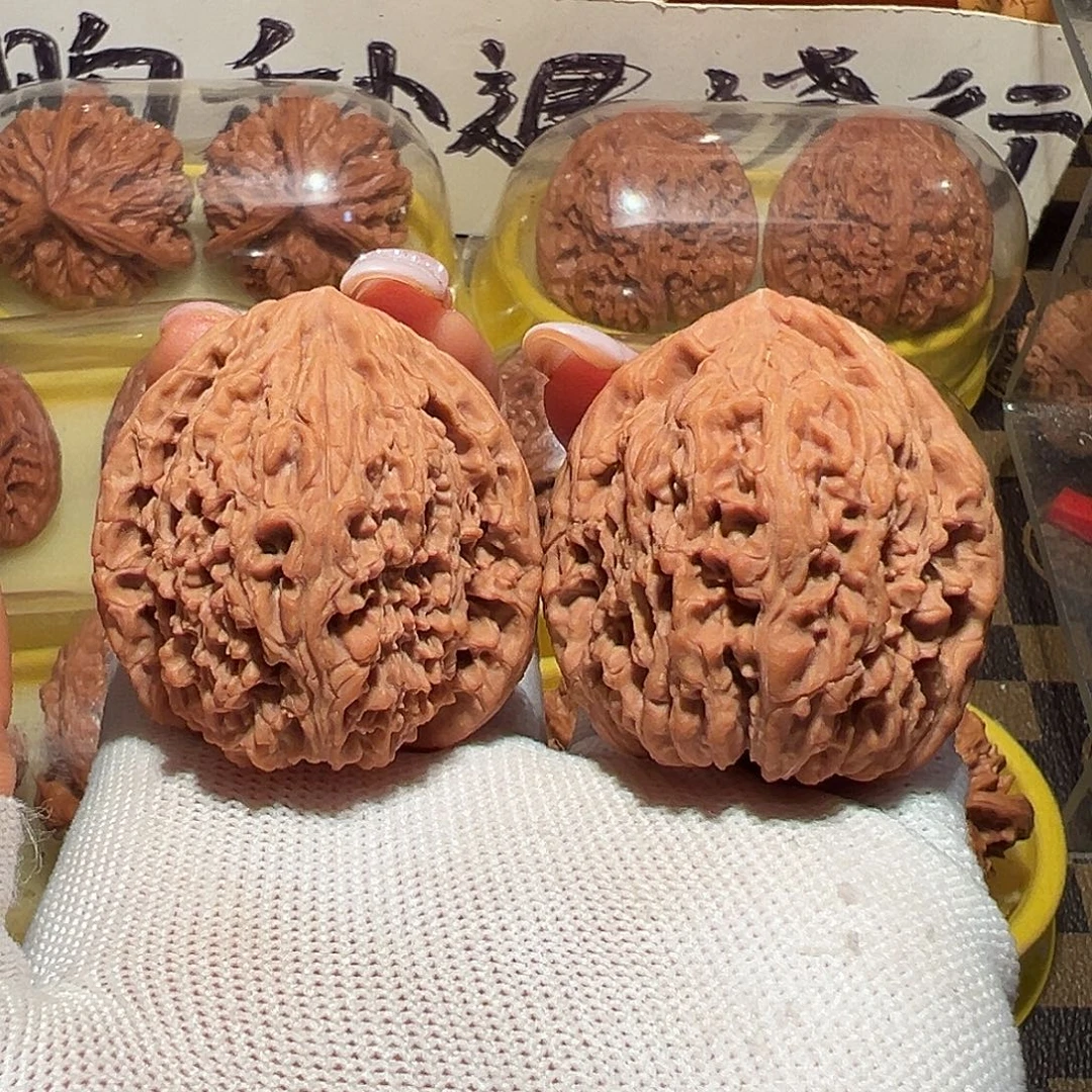 文玩核桃吊坠40高炮南疆石