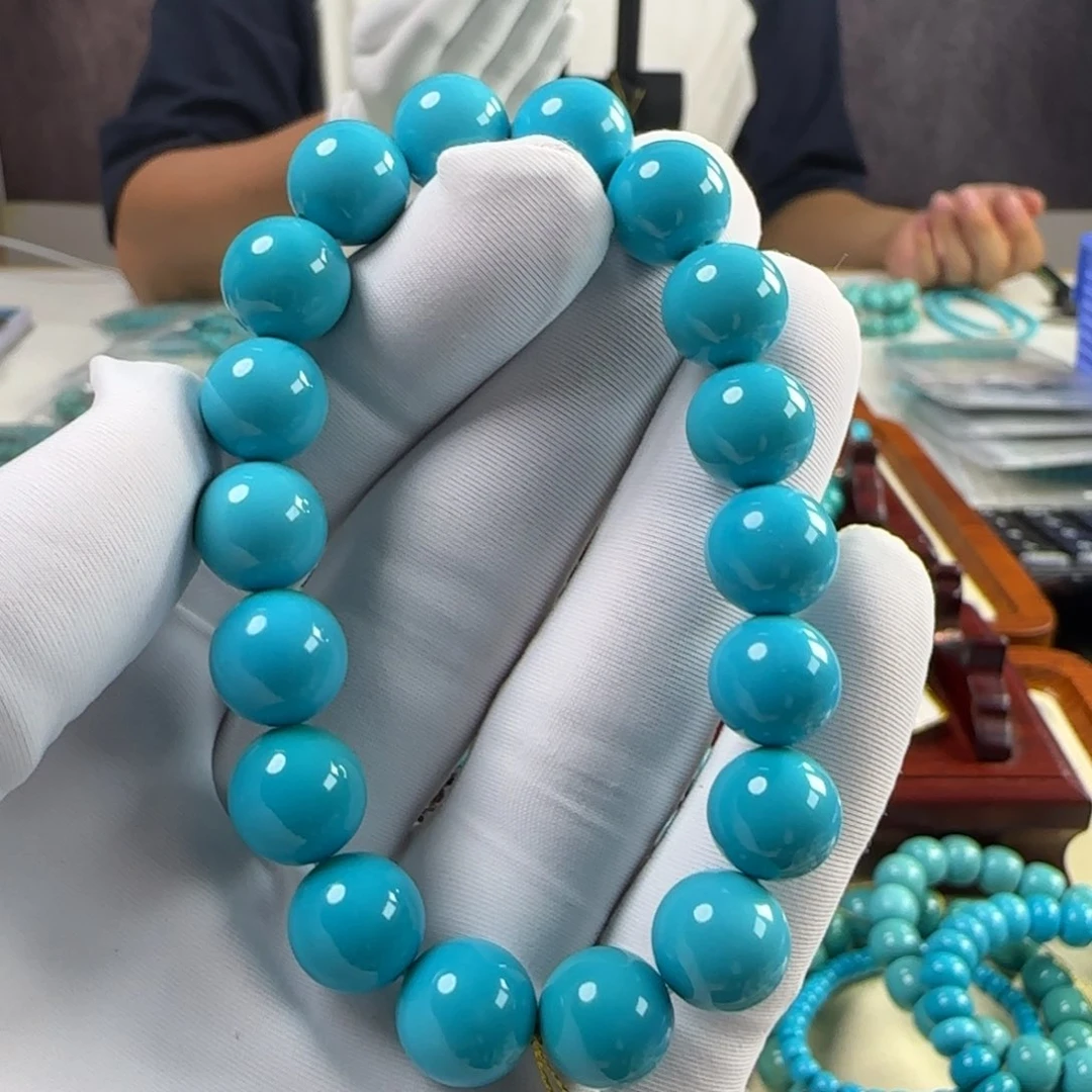 绿松石未镶嵌手串龙*嘉10mm 21250