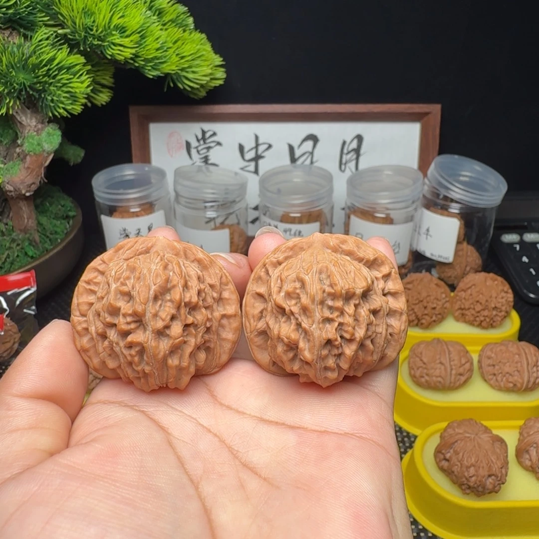 文玩核桃吊坠平谷楼43精对