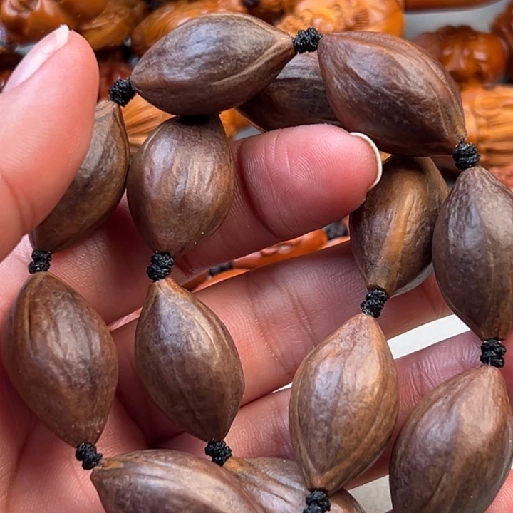 类***时手串/手链橄榄核素串