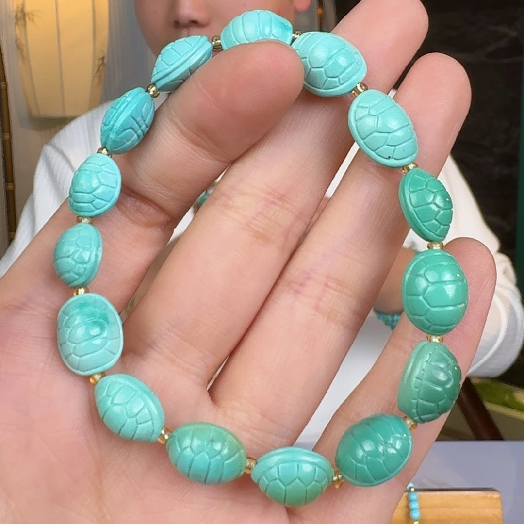 绿松石未镶嵌挂件