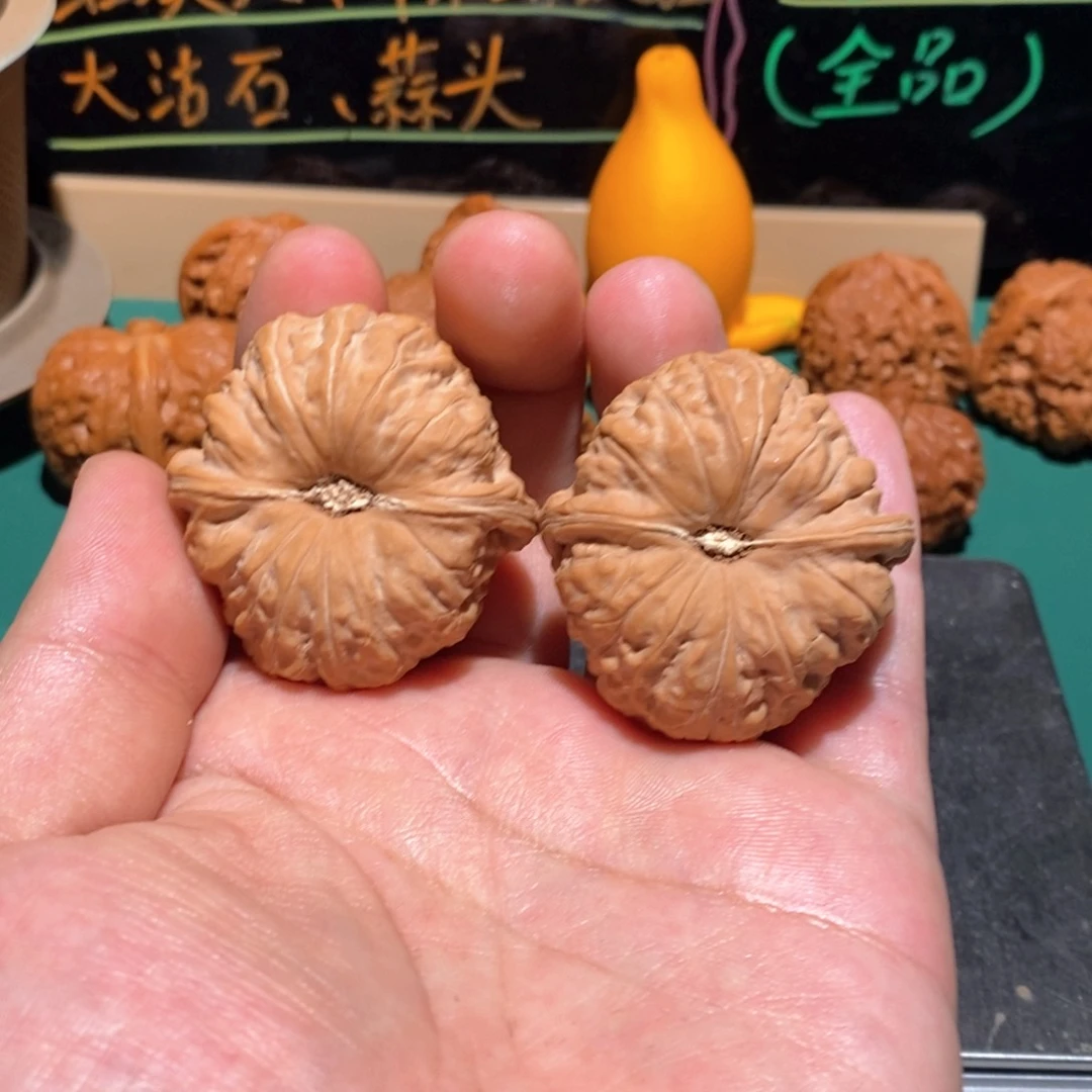 文玩核桃把件法41南瓜全品无高低肩