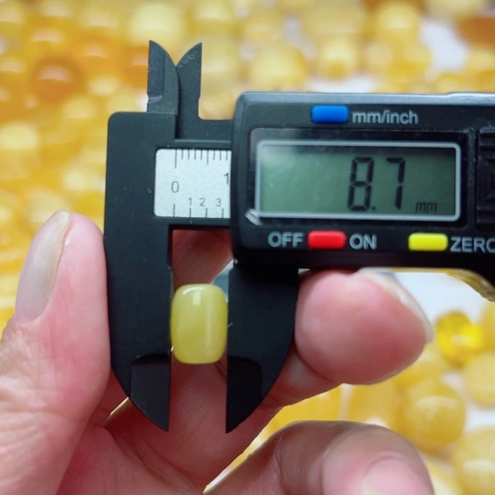 未镶嵌琥珀（矿物珀）裸石