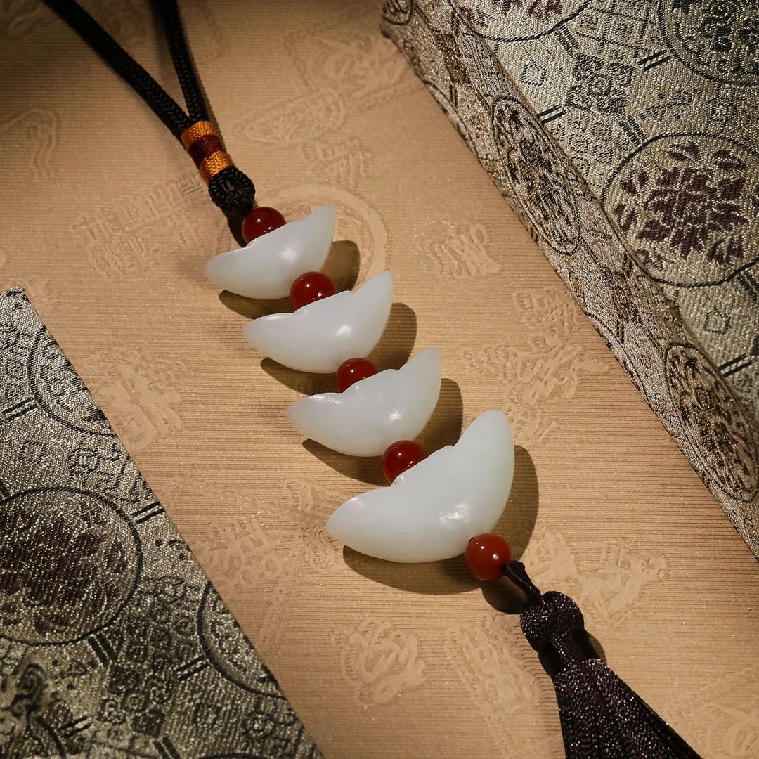 "清晚期和田玉遇元宝/ DL103005/ 古玩/收藏/德州文物"