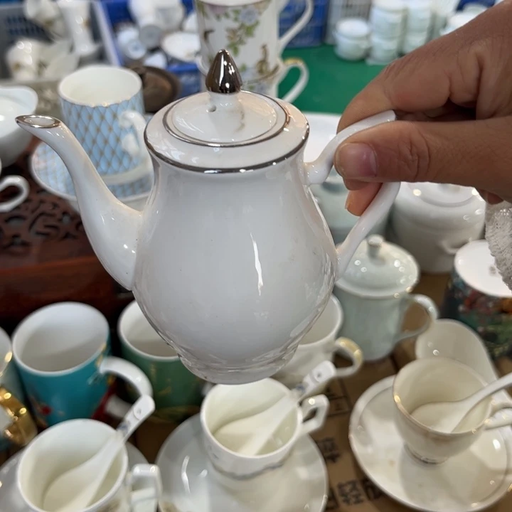 瓷片小油壶一个微瑕
