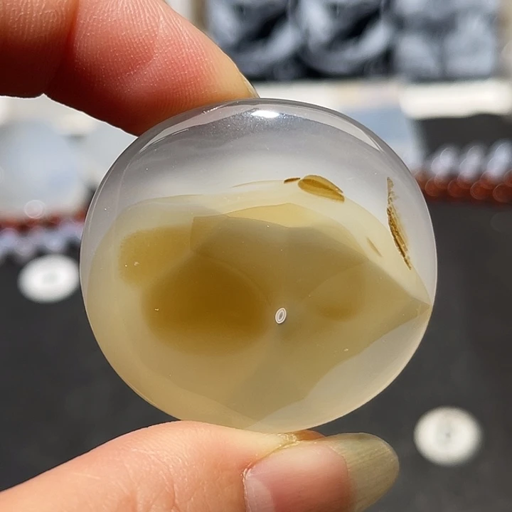 玛瑙/玉髓未镶嵌吊坠(不含链)
