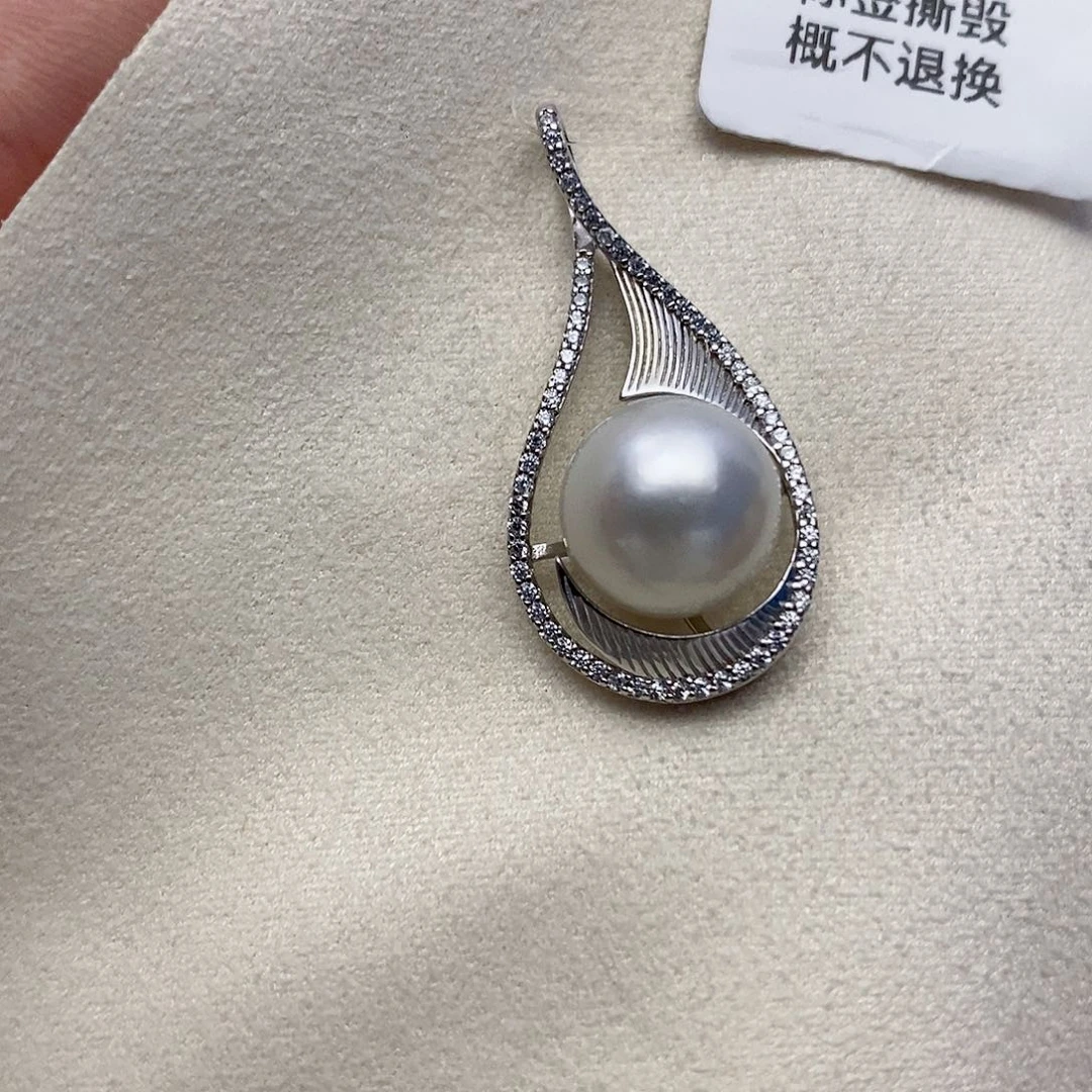 【闪购商品】海水珍珠颈饰银S925镶嵌