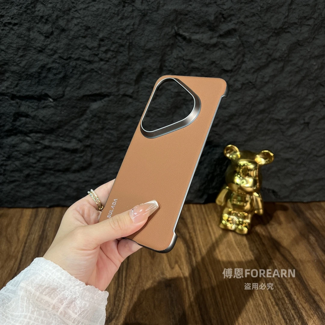 适用于华为Pura80Ultra手机壳pura80pro真皮保护套个性p80网红款