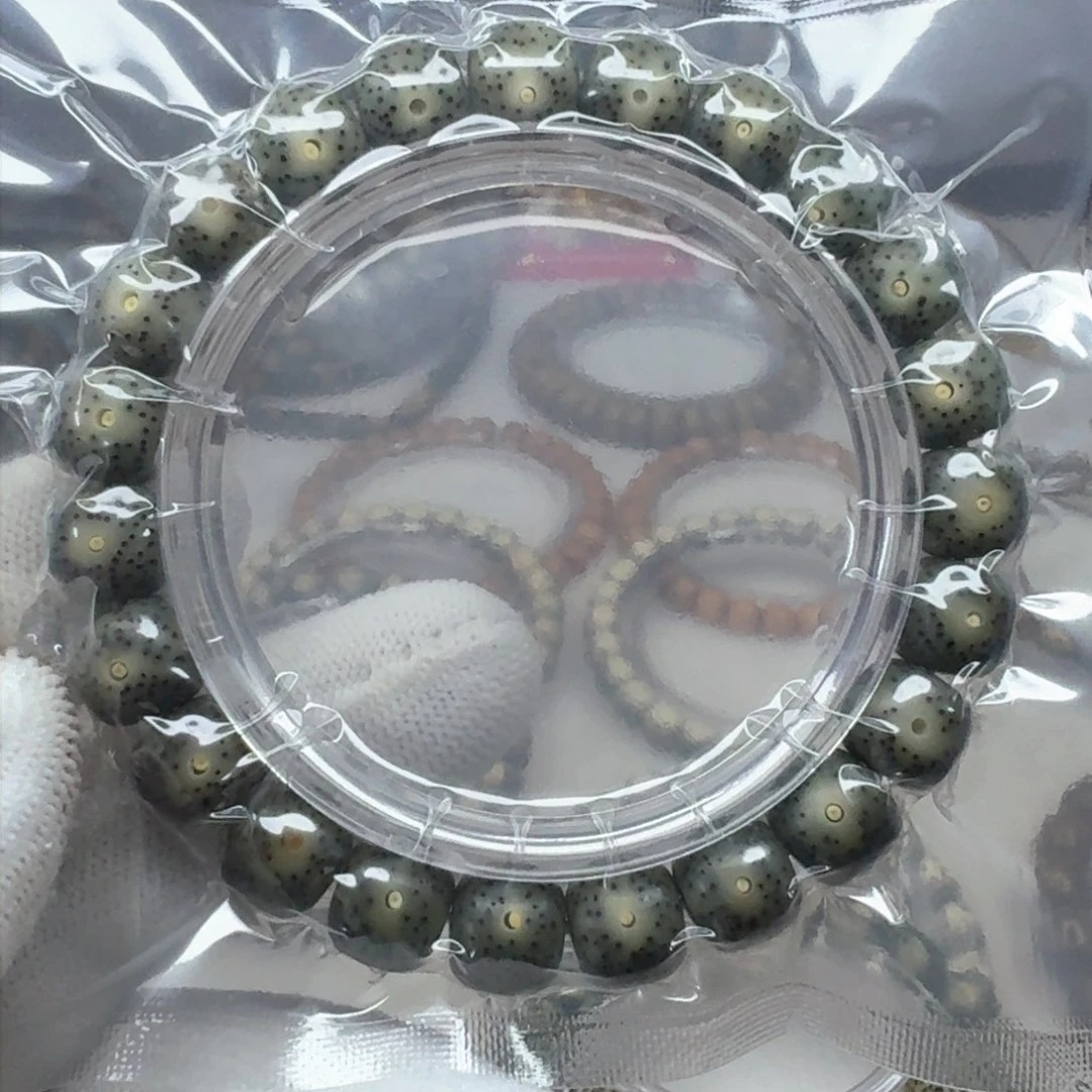 手串星月菩提10×9绿幽灵  同枝 852