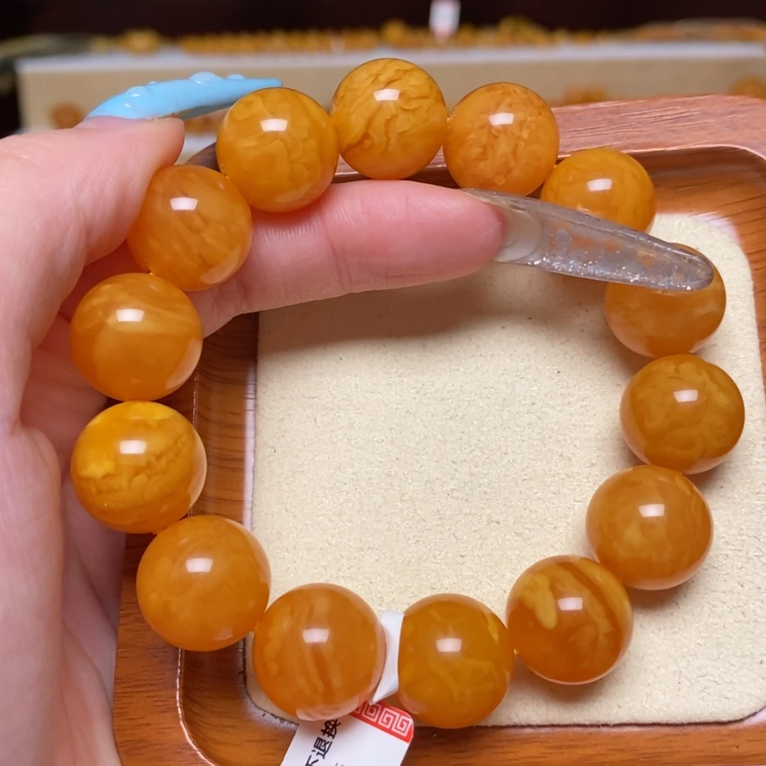 【闪购商品】未镶嵌蜜蜡手链手串