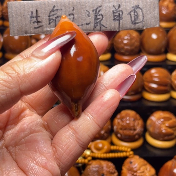 把件橄榄核橄榄雕刻