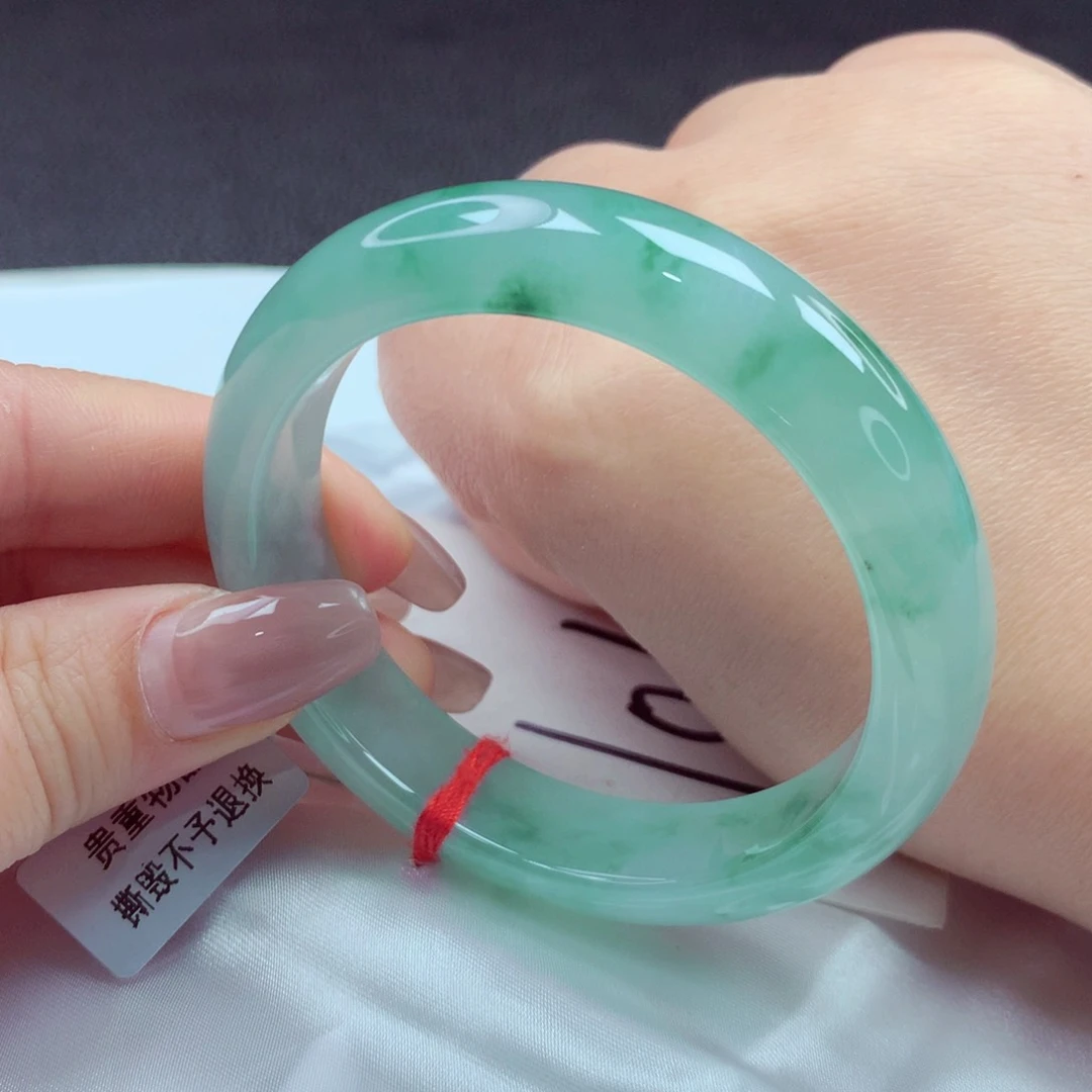 翡翠手镯未镶嵌手镯55