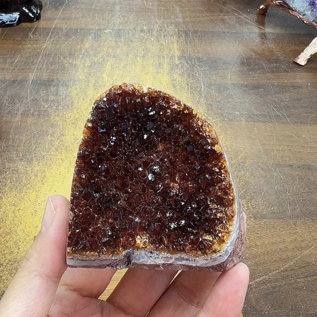 紫晶摆件未镶嵌晶体