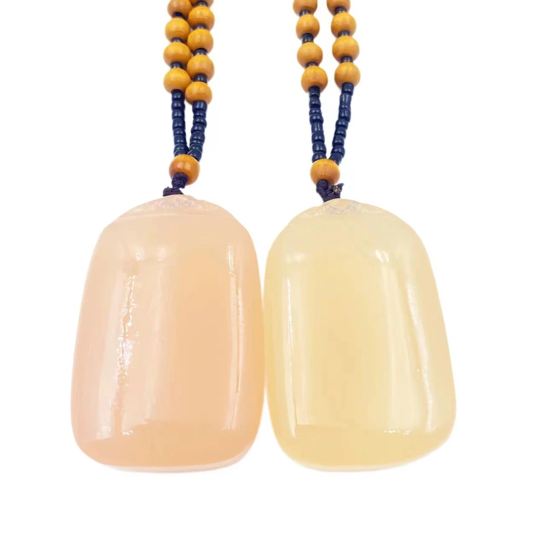 藏收级冰粉方无事牌设计款项链Y1958（多样性发其一）