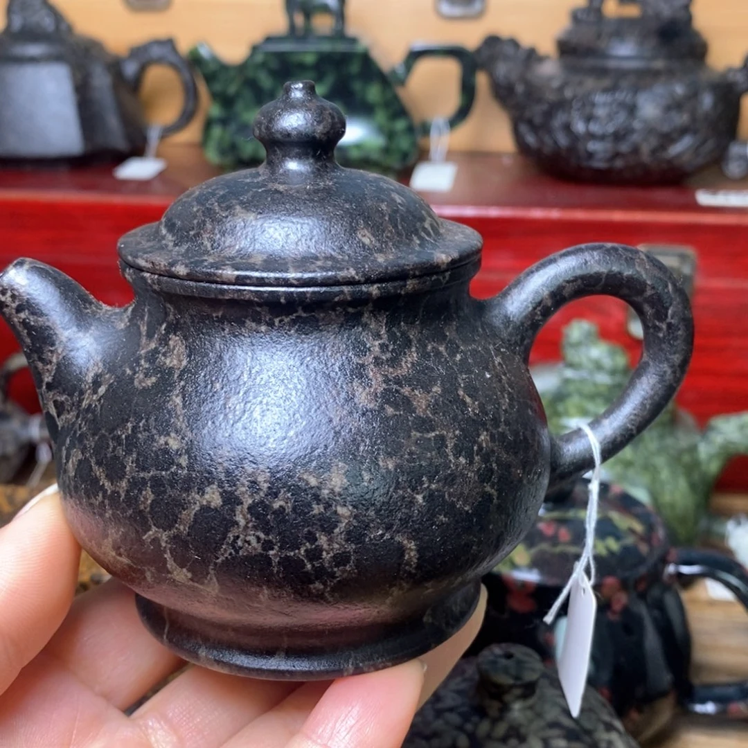 冰碛岩豹纹潘壶190cc